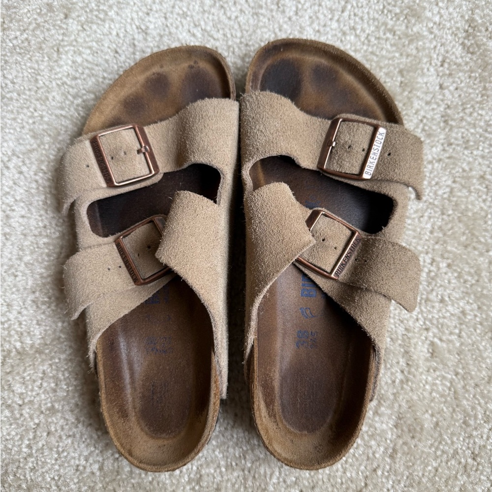 Birkenstock soft leather Arizona Sandals